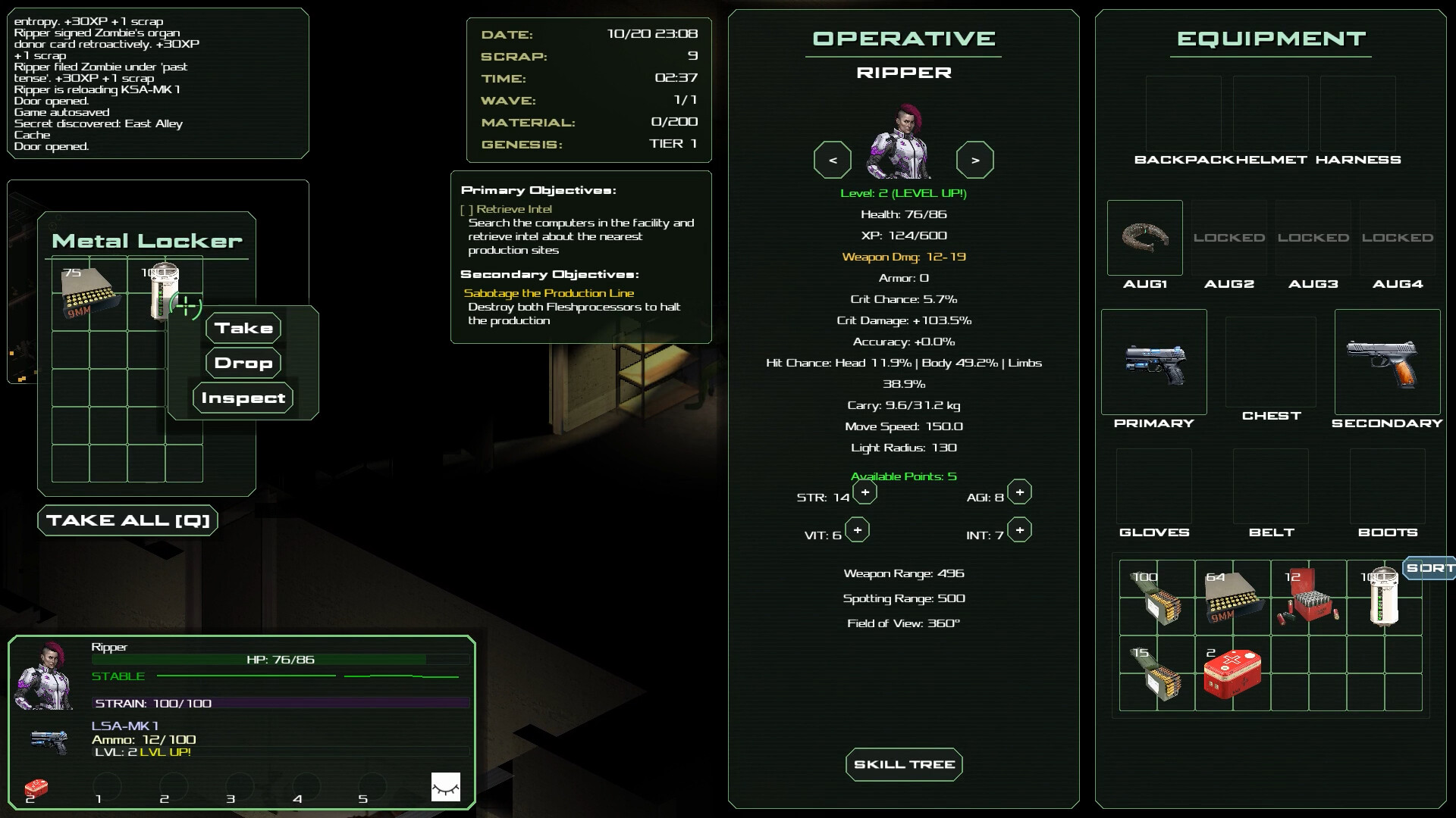 Fleshgrinder screenshot 2