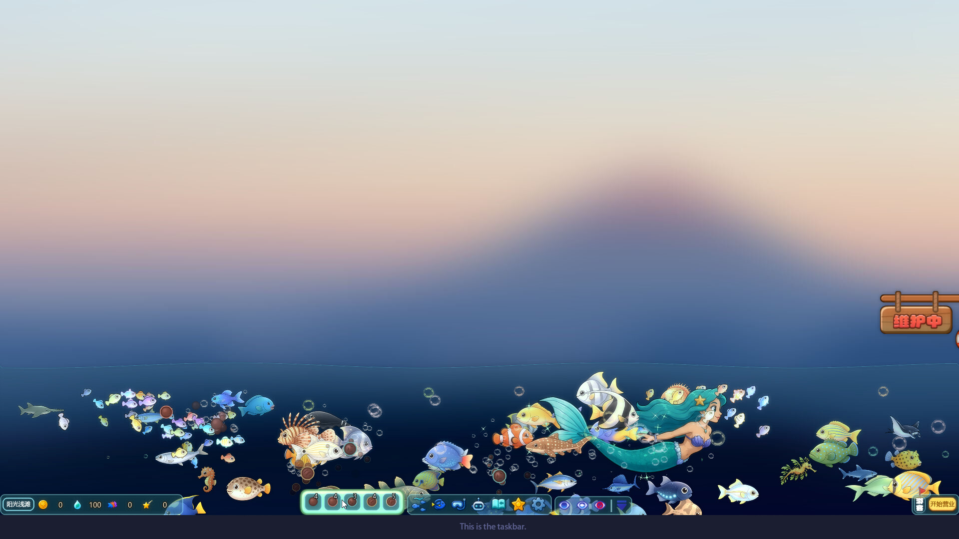 Golden Bay: Desktop Aquarium screenshot 2