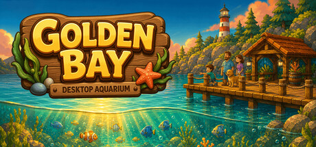 Cover art from Golden Bay: Desktop Aquarium