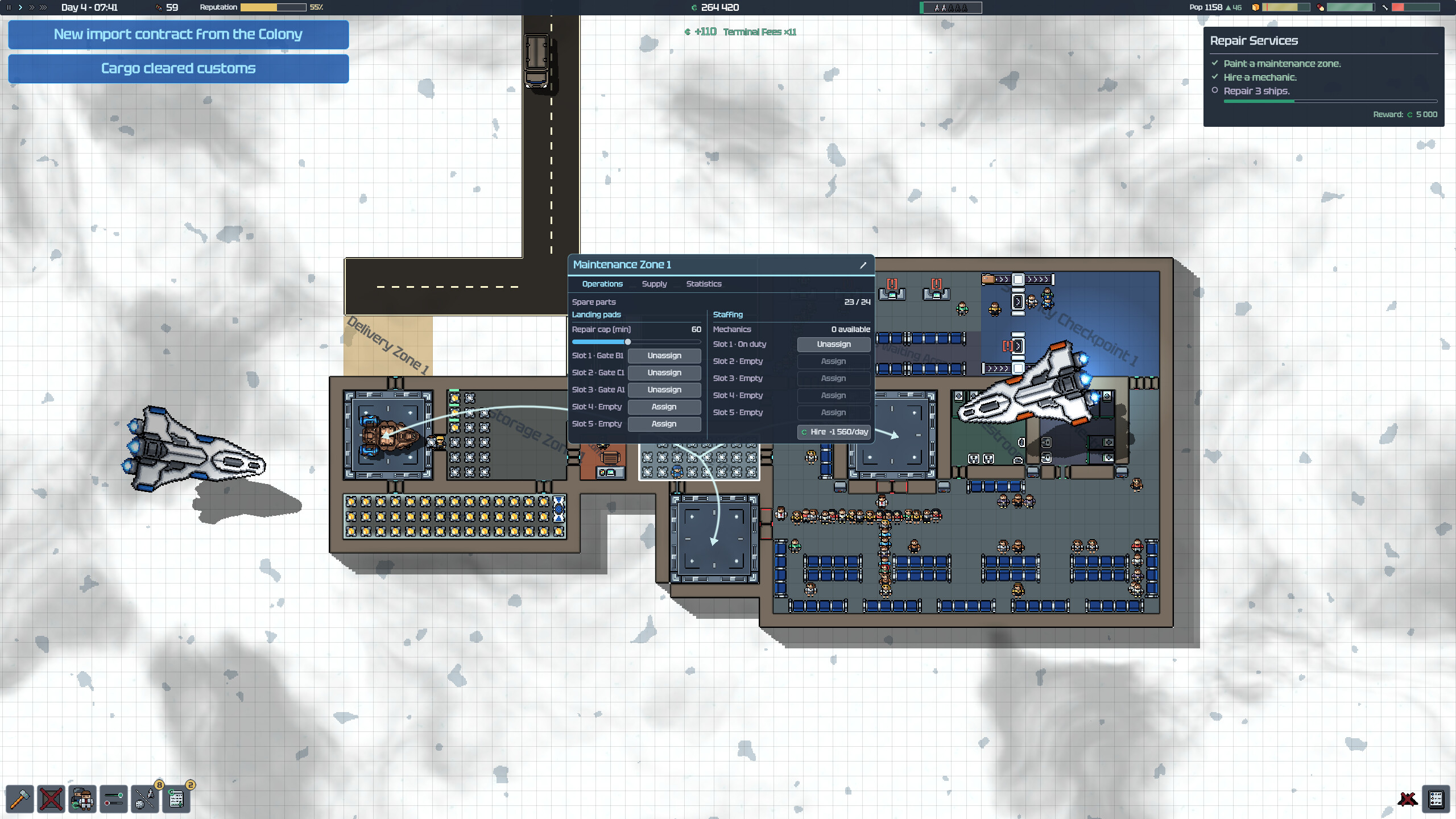 Spaceport Architect screenshot 4