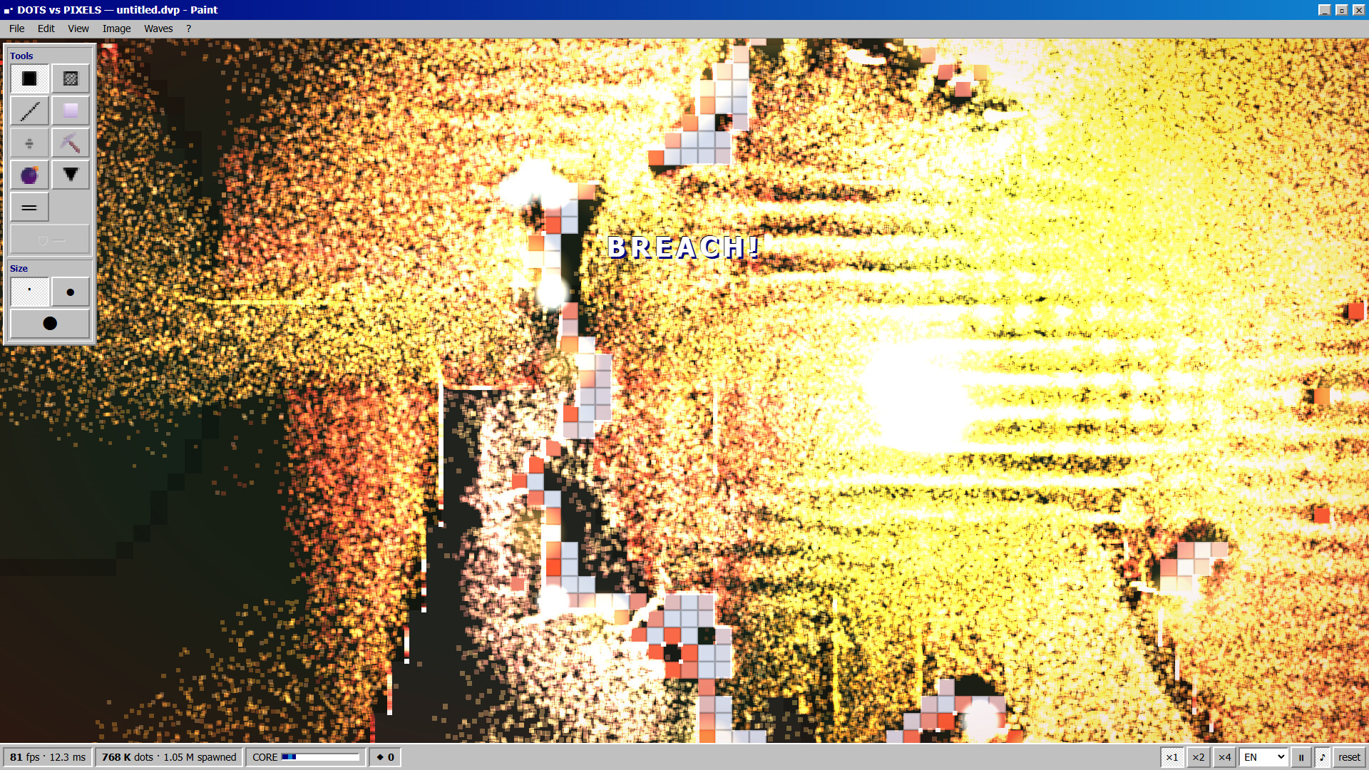 DOTS VS PIXELS screenshot 2