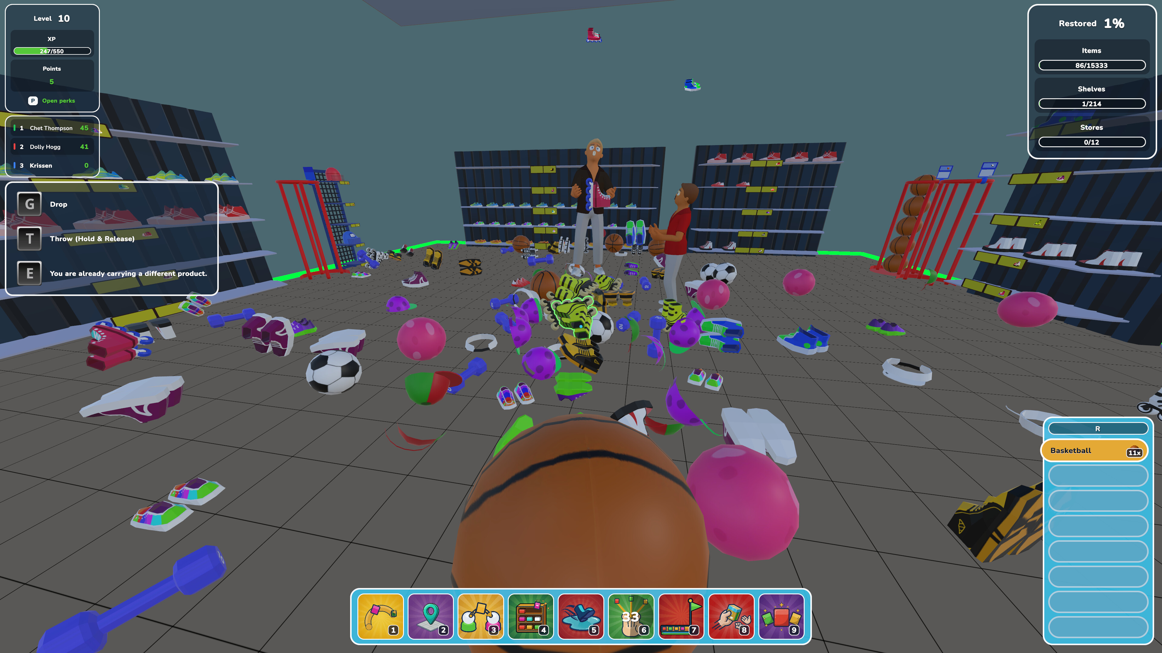 Mall Tidy Up Frenemies screenshot 2