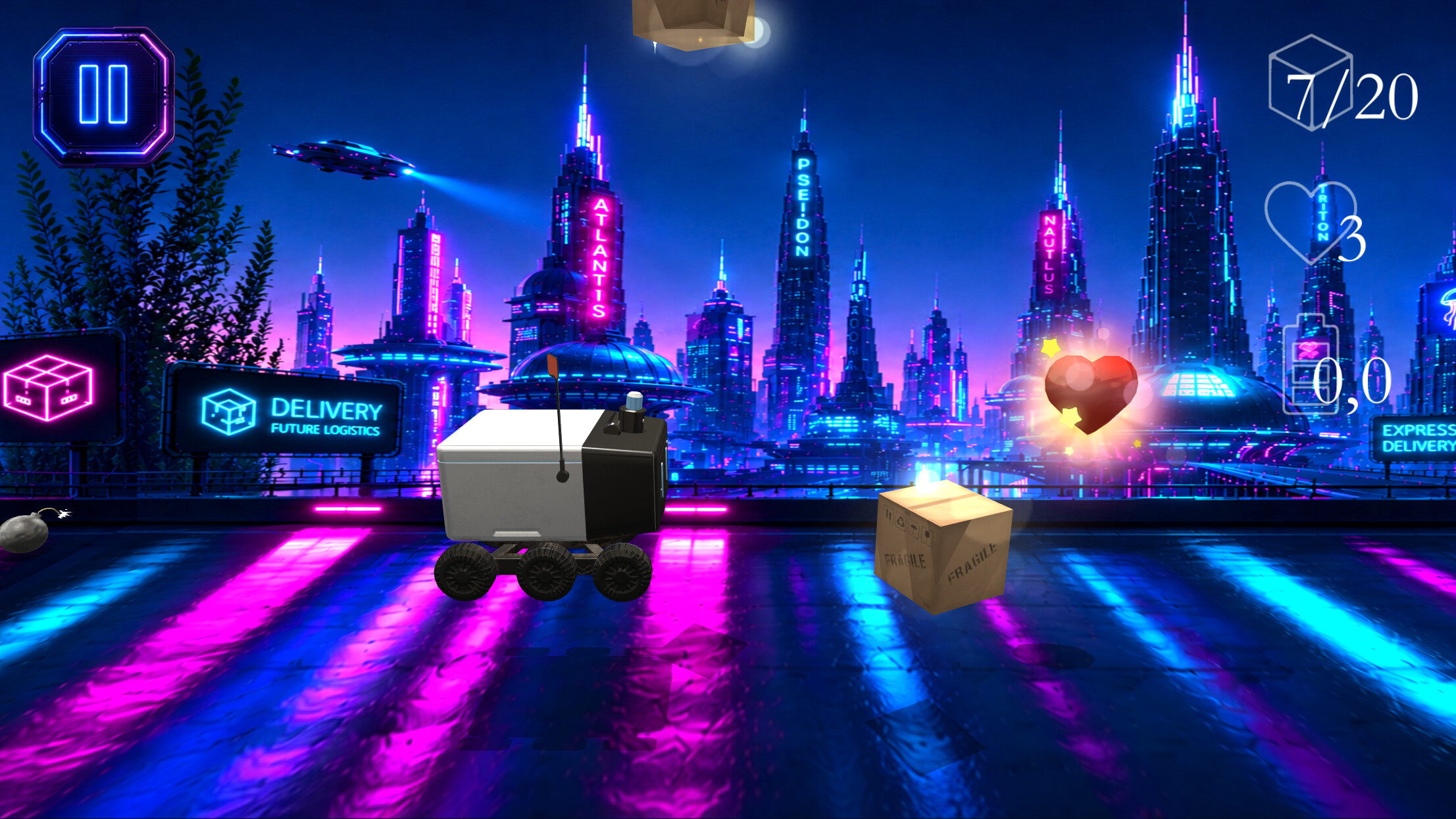 Robot City: Delivery screenshot 2