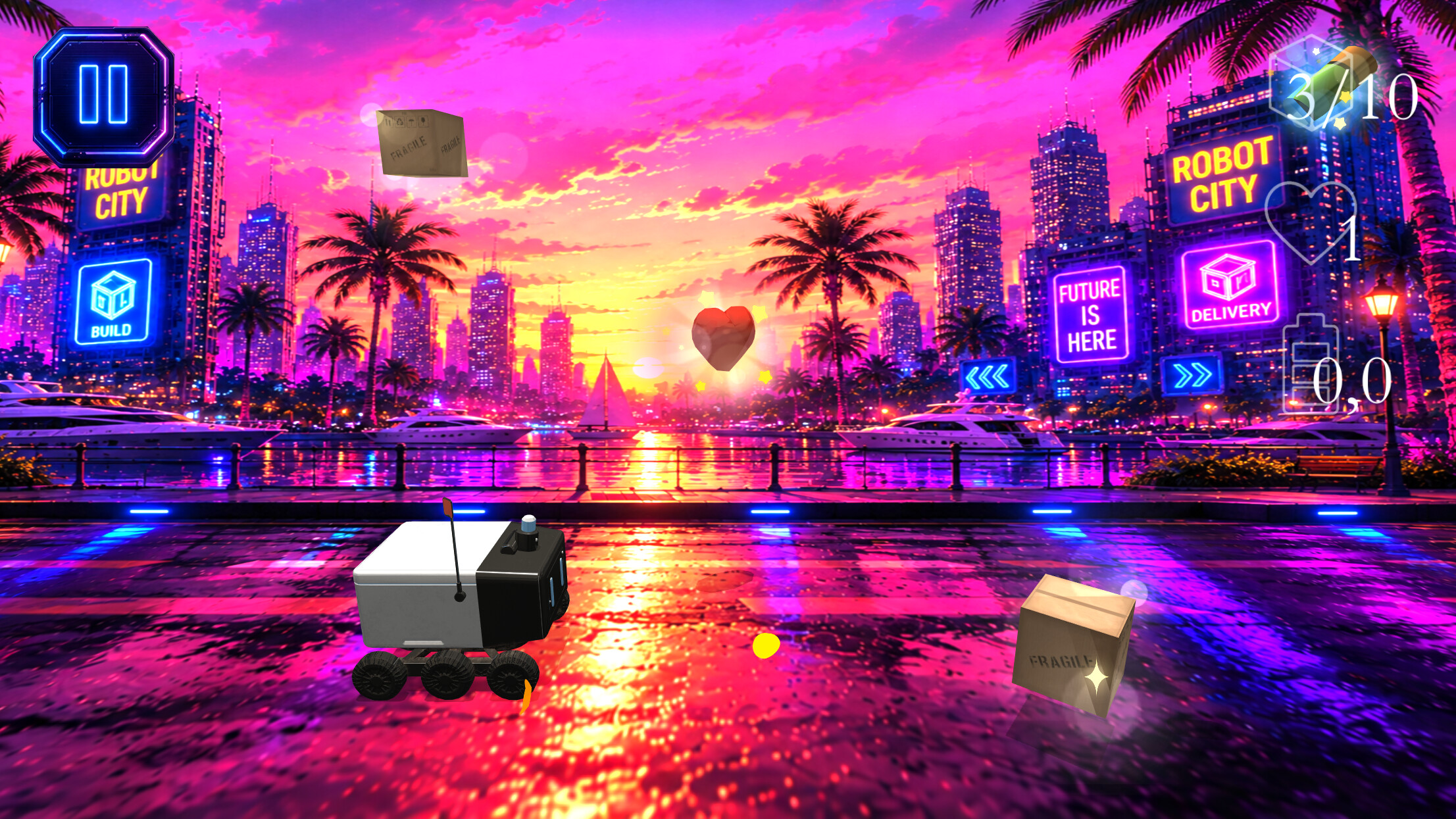 Robot City: Delivery trailer