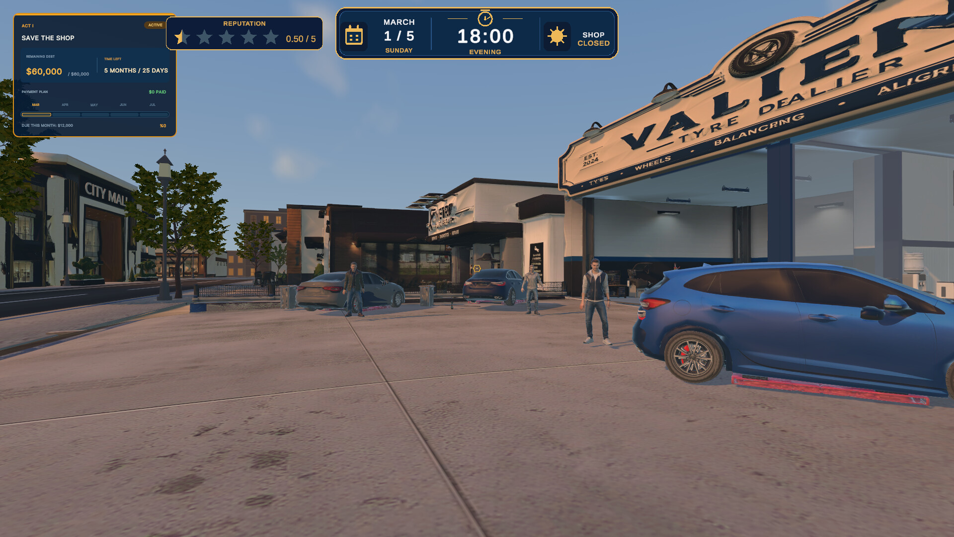 Tire Dealer Simulator screenshot 4