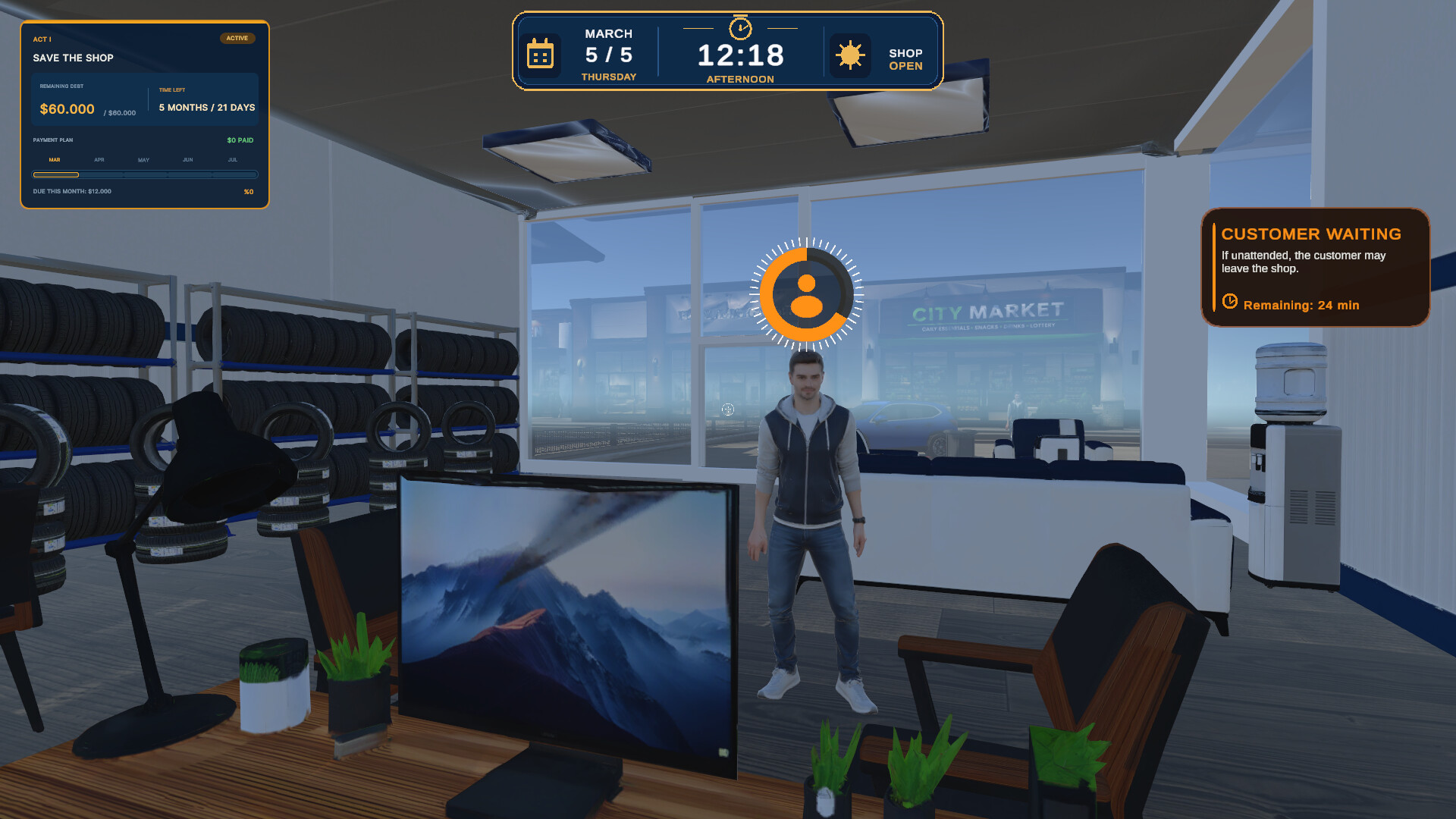 Tire Dealer Simulator screenshot 4