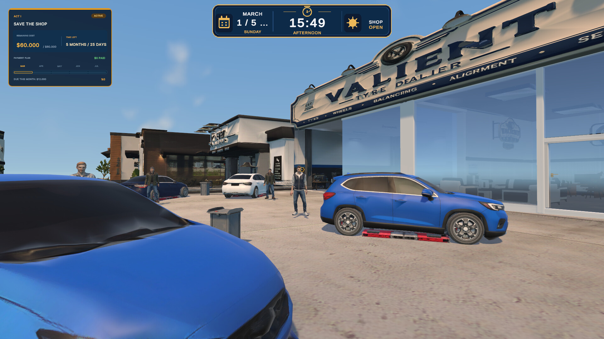 Tire Dealer Simulator trailer