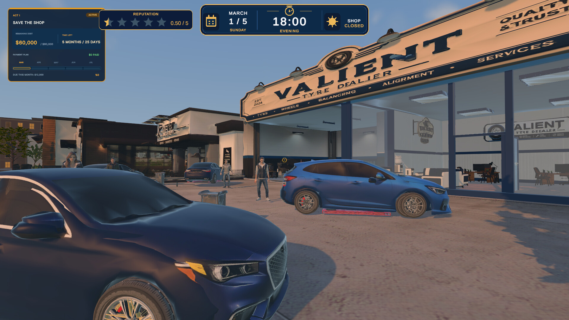 Tire Dealer Simulator trailer