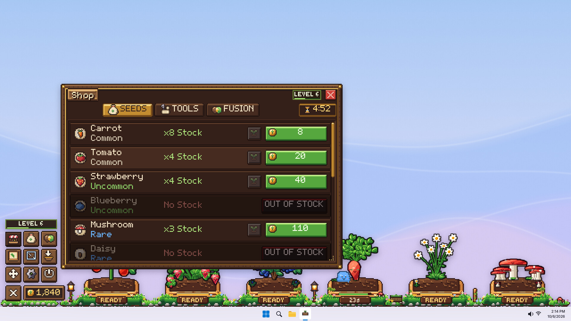 Taskbar Garden screenshot 2