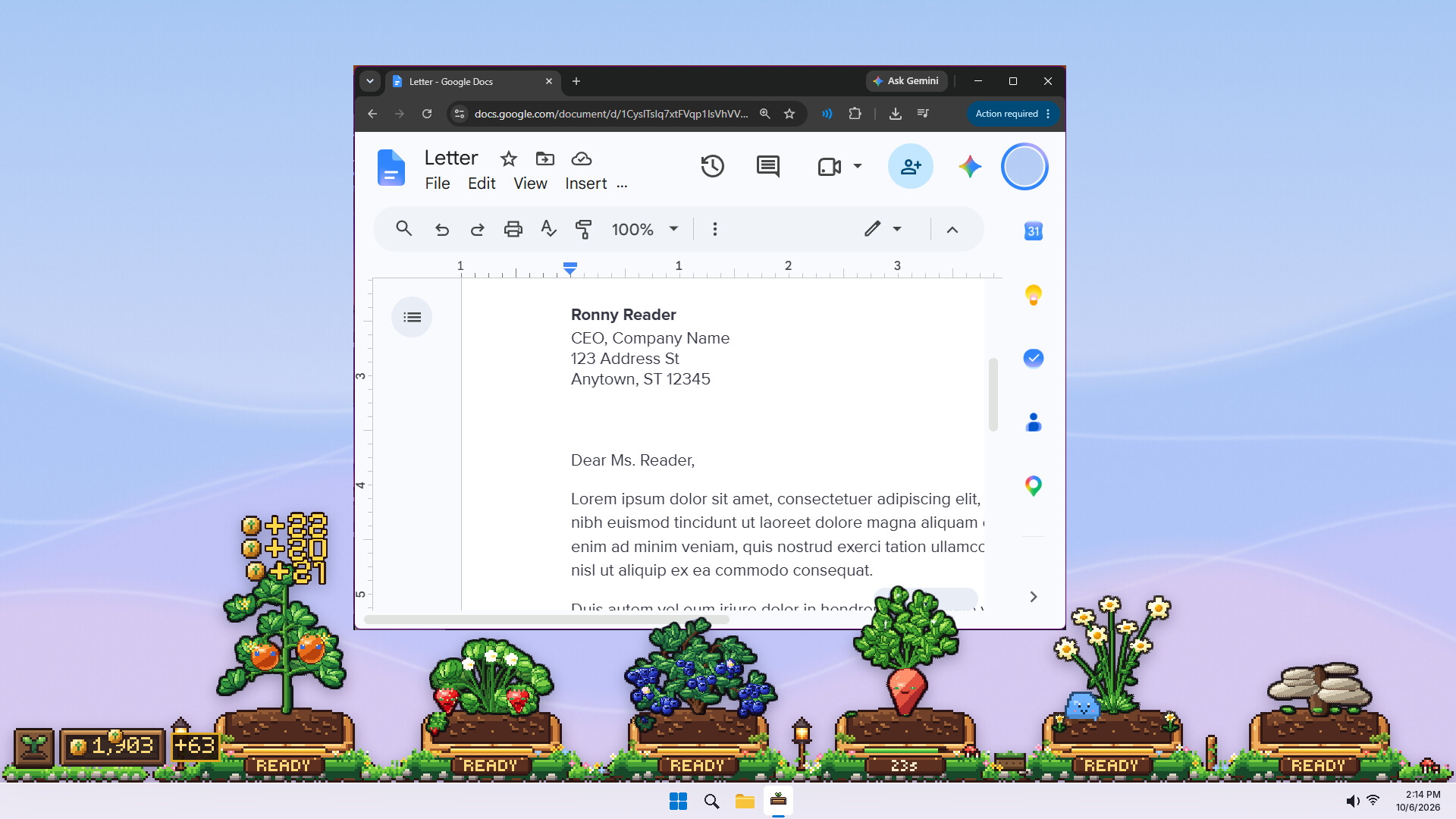 Taskbar Garden screenshot 4