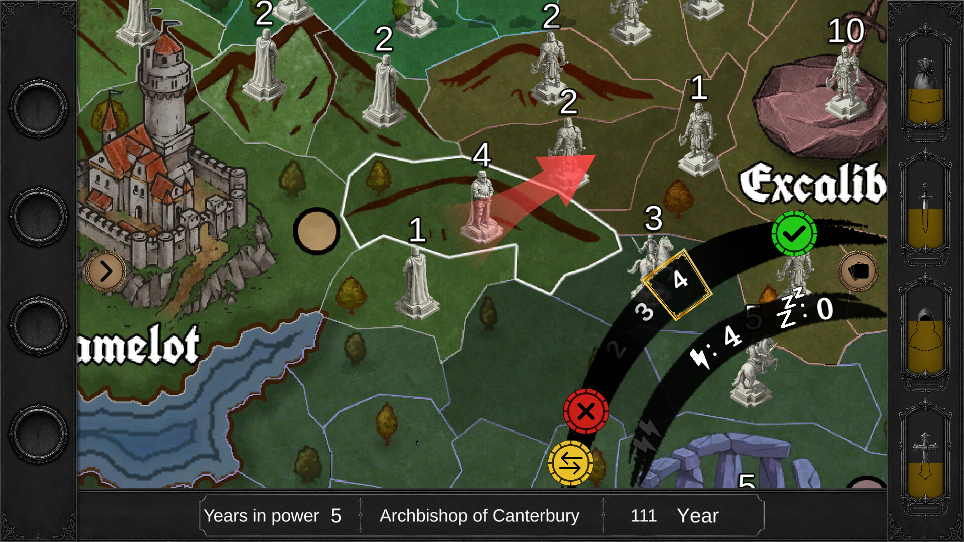 Throne & Conquest: King Arthur screenshot 3
