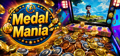 Cover art from Medal Mania: Coin Pusher Roguelike