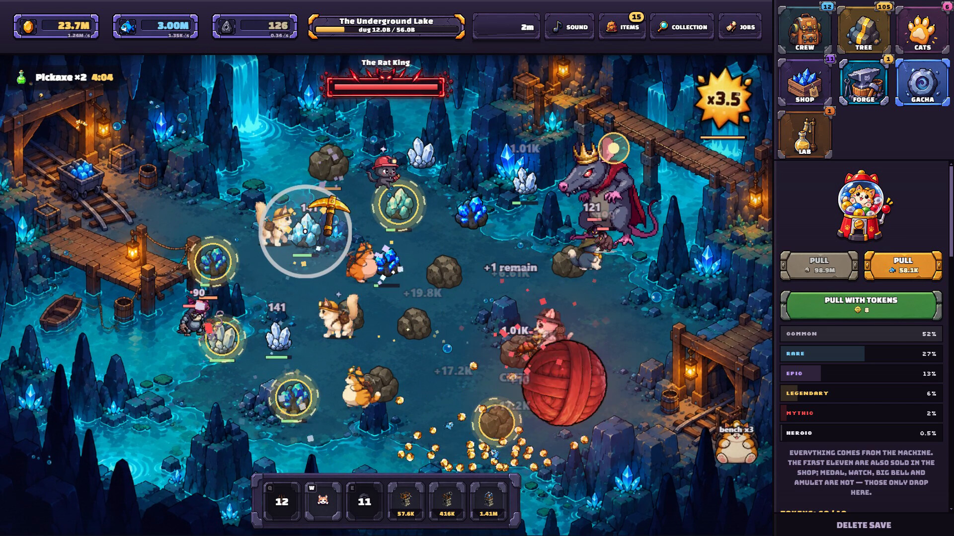 Miners Cat Revolution screenshot 2