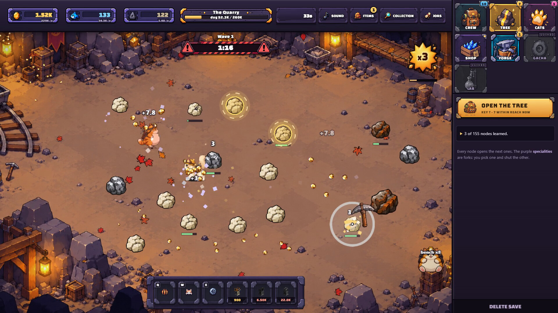 Miners Cat Revolution screenshot 3