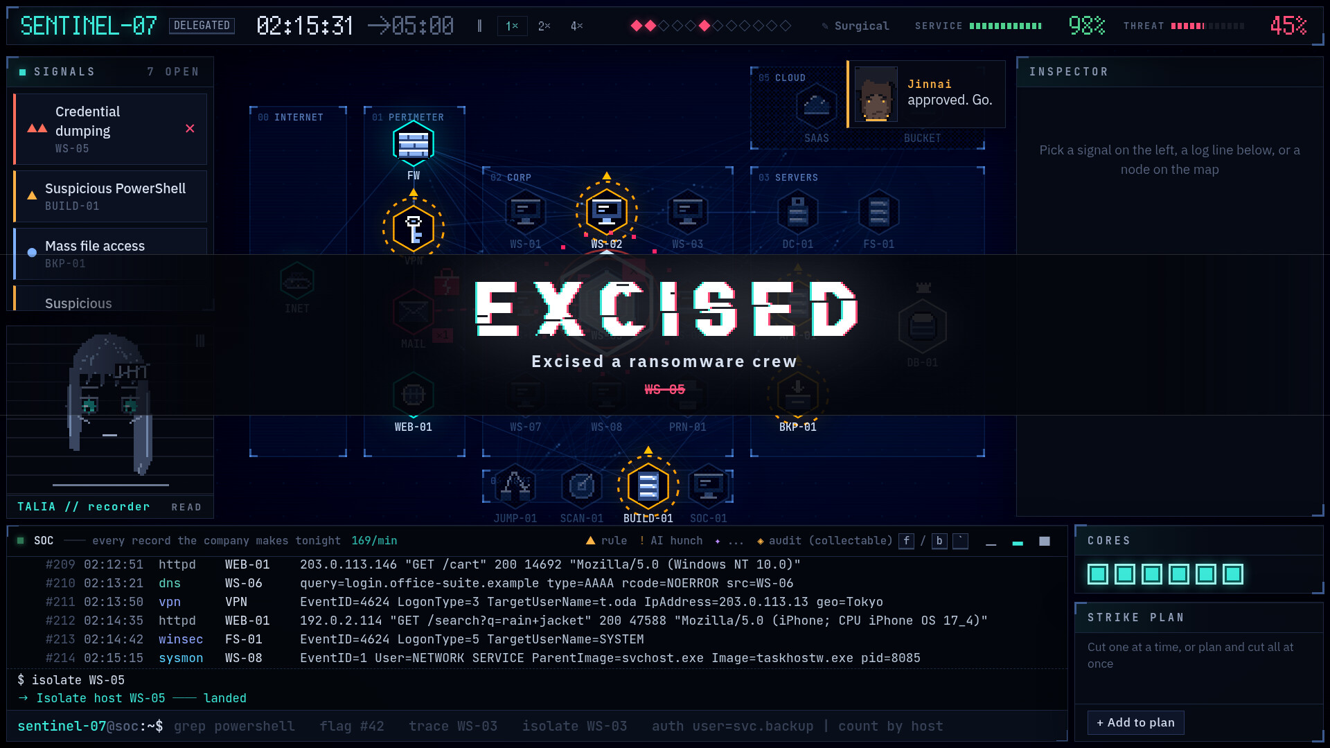 SEC//SIM — Security Engineer Simulation screenshot 2