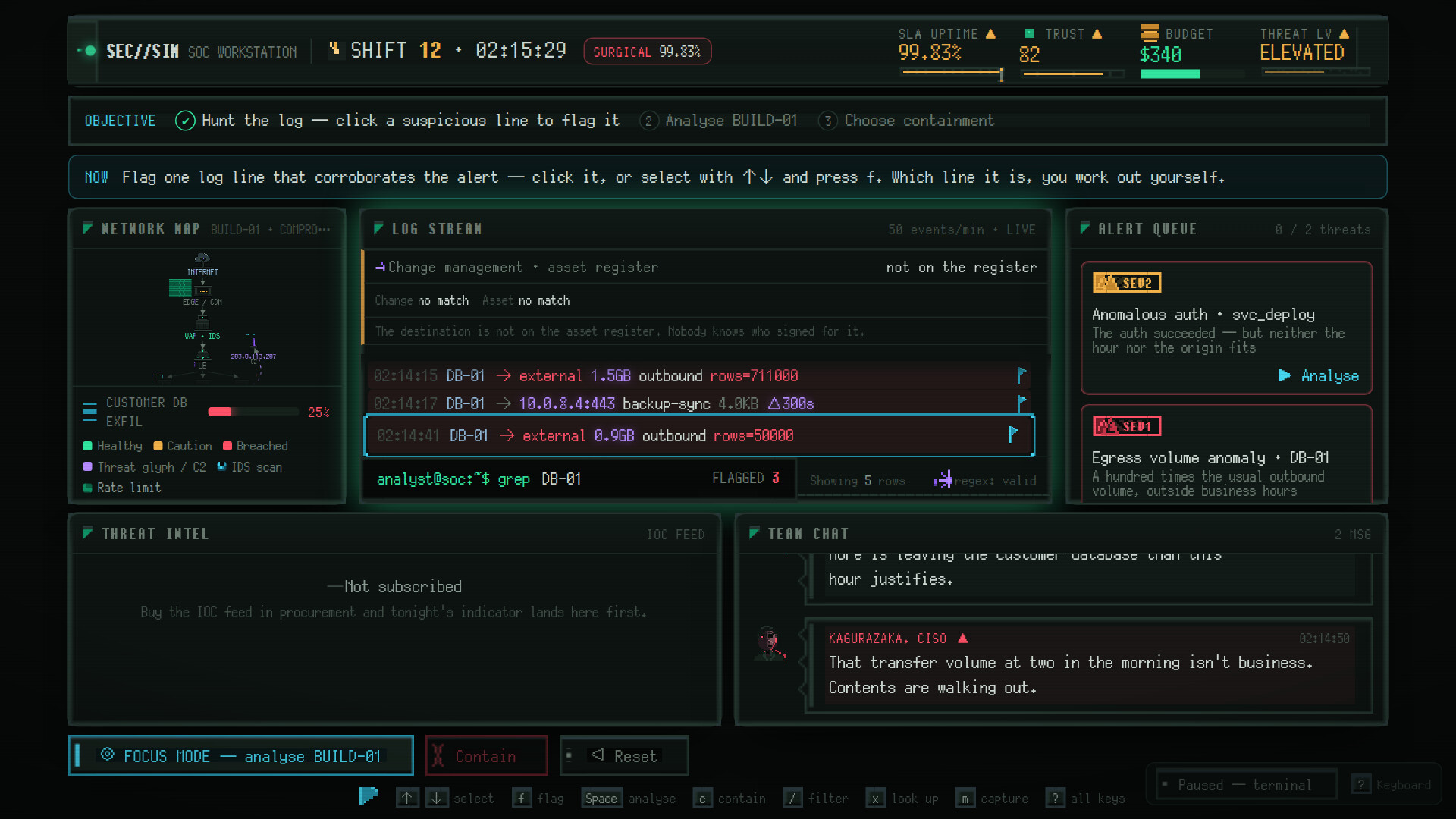 SEC//SIM — Security Engineer Simulation screenshot 2