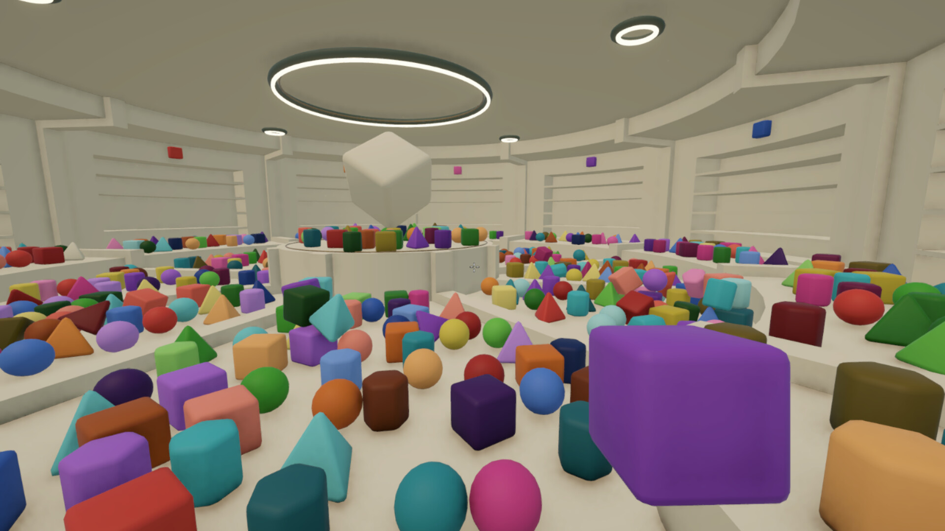 A Game About Putting Shapes on Shelves screenshot 1