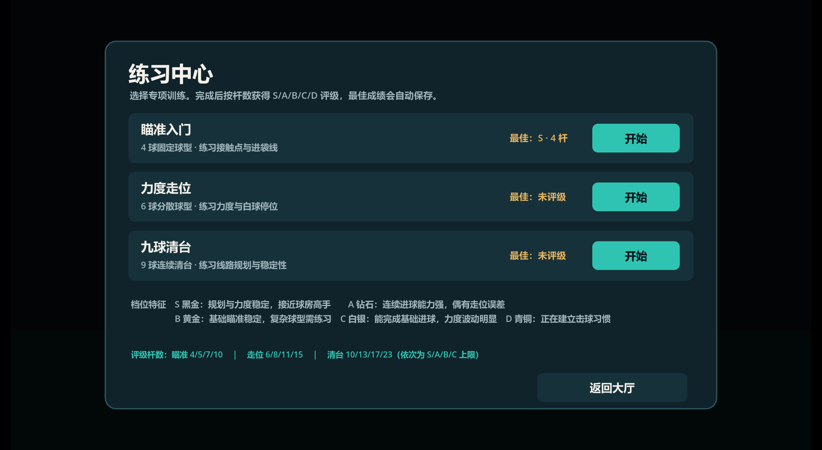 9号台球馆：心动搭档 screenshot 5