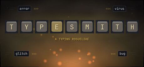 Cover art from Typesmith - A Typing Roguelike