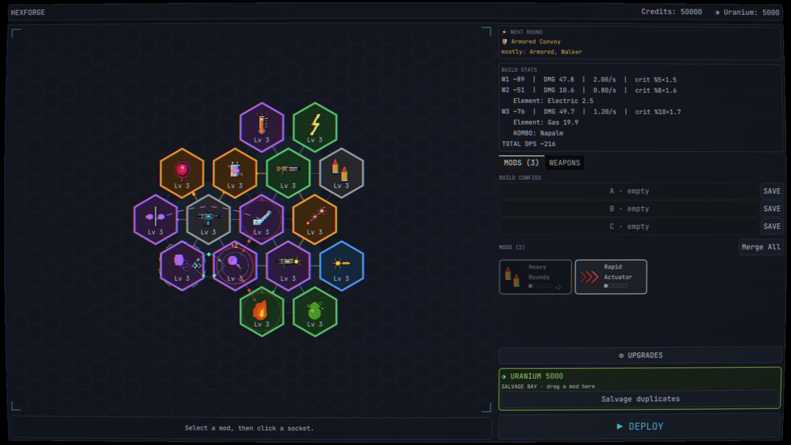 HEXFORGE screenshot 2