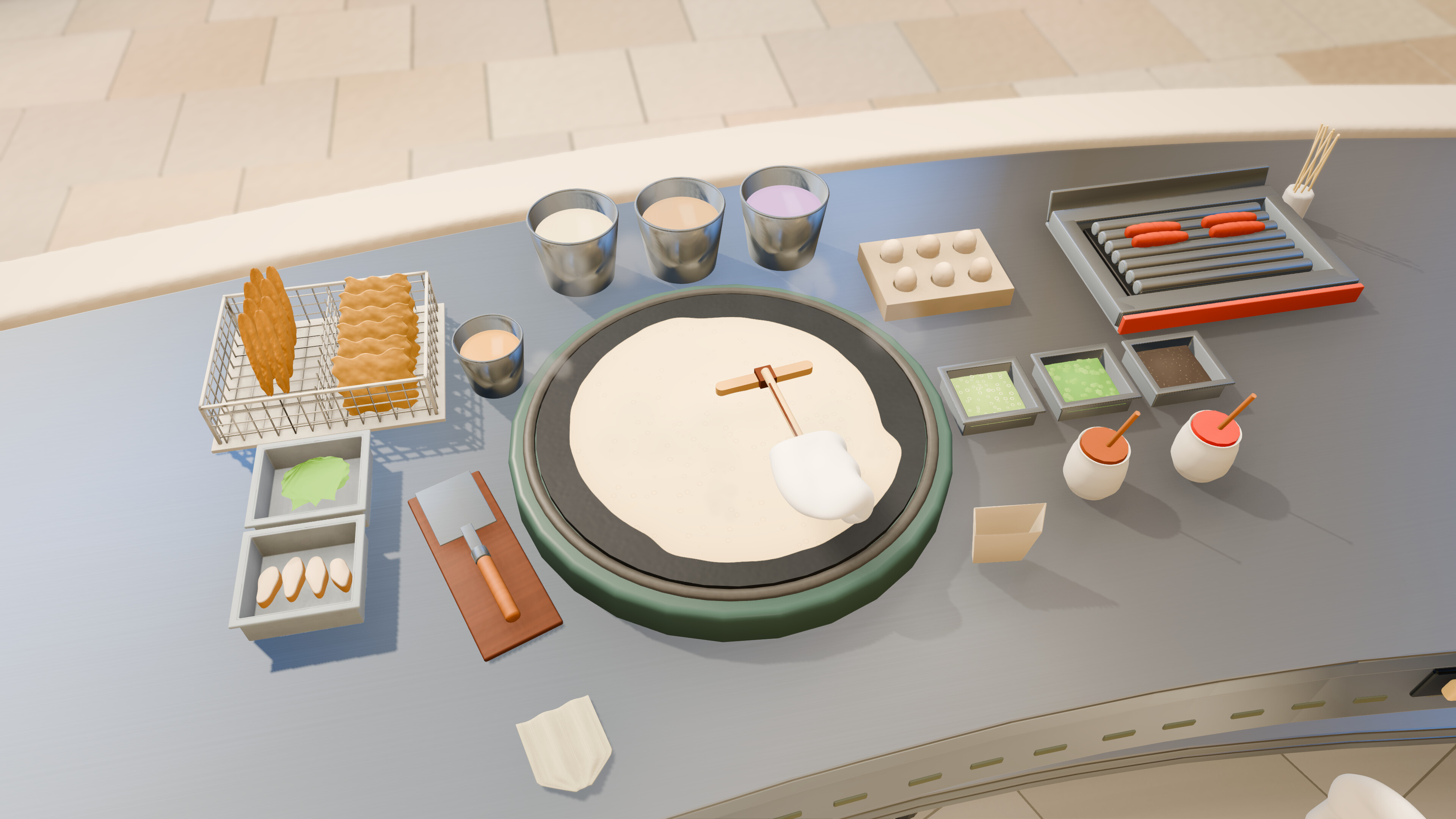一起摊煎饼！Griddle Up! screenshot 2