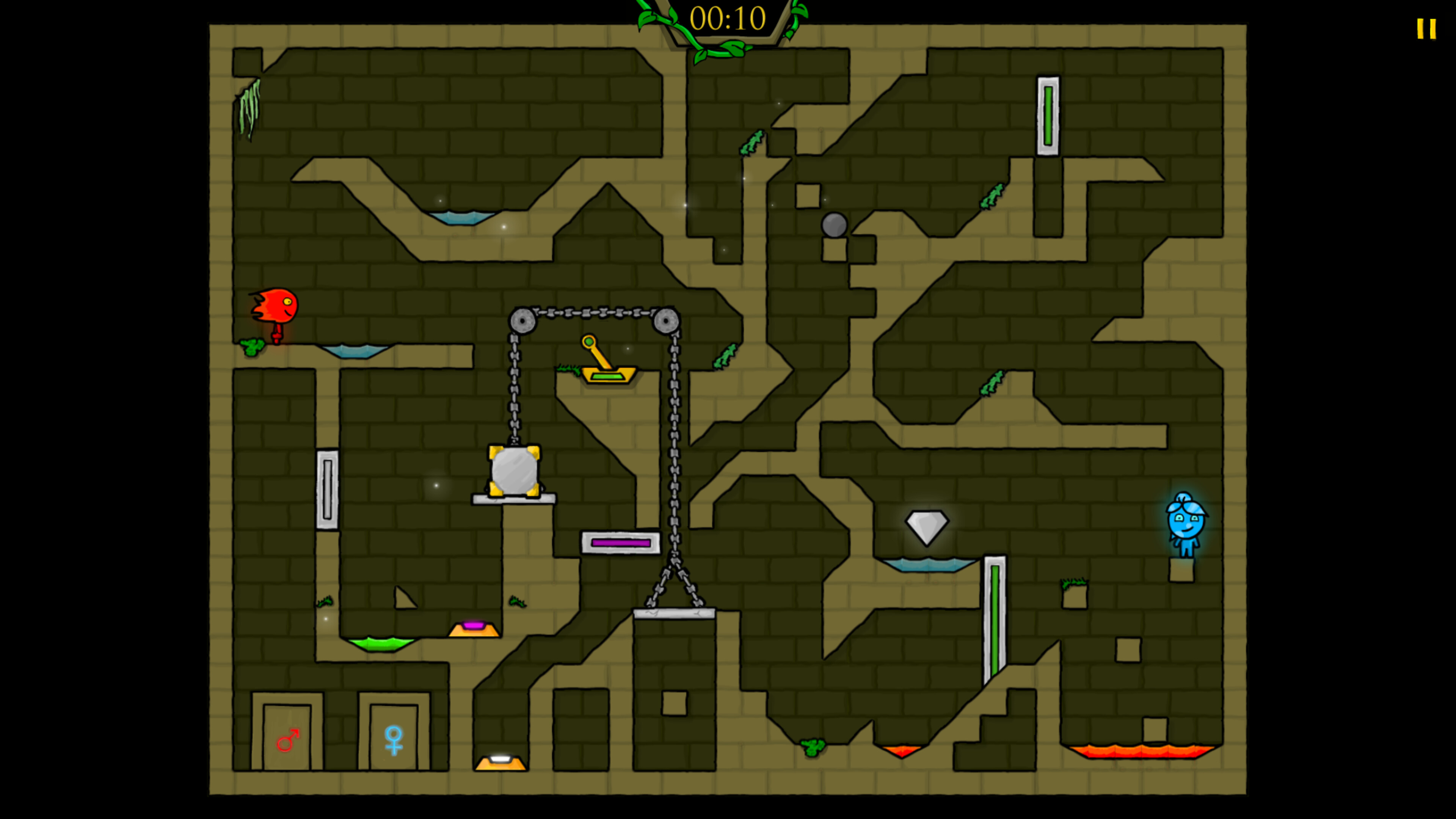 Fireboy & Watergirl 1: The Forest Temple screenshot 4
