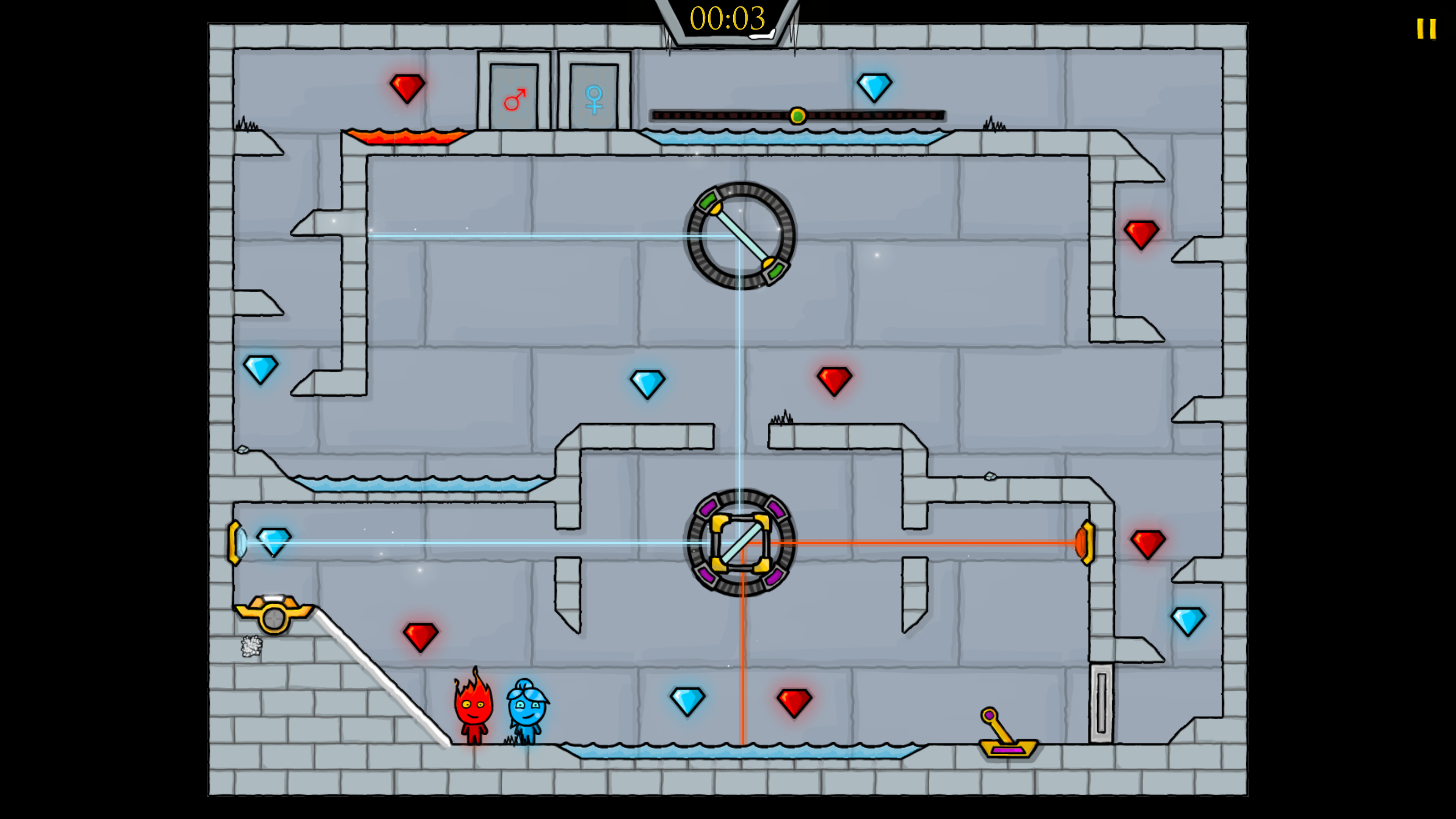 Fireboy & Watergirl 3: The Ice Temple screenshot 4