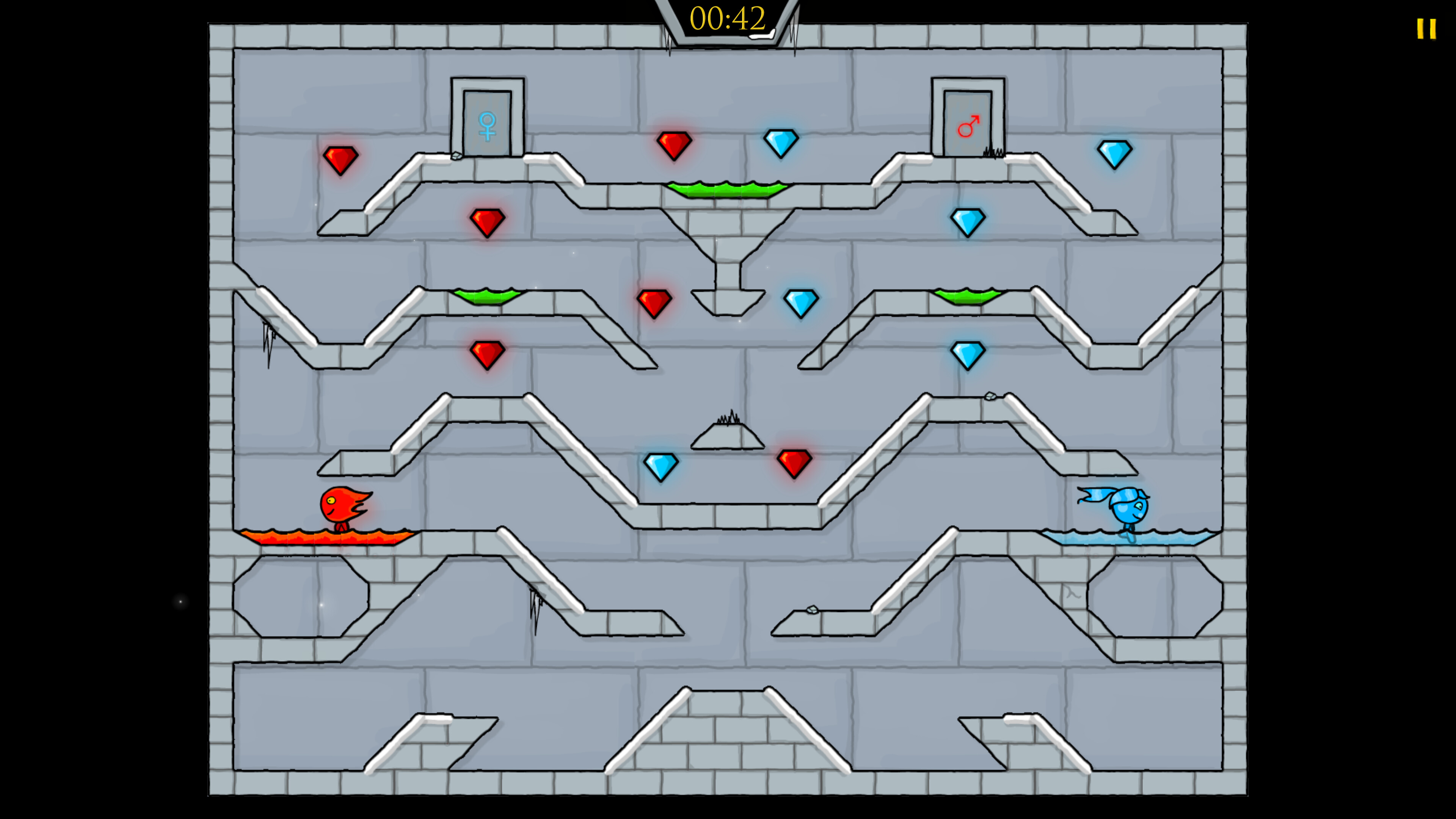 Fireboy & Watergirl 3: The Ice Temple screenshot 2