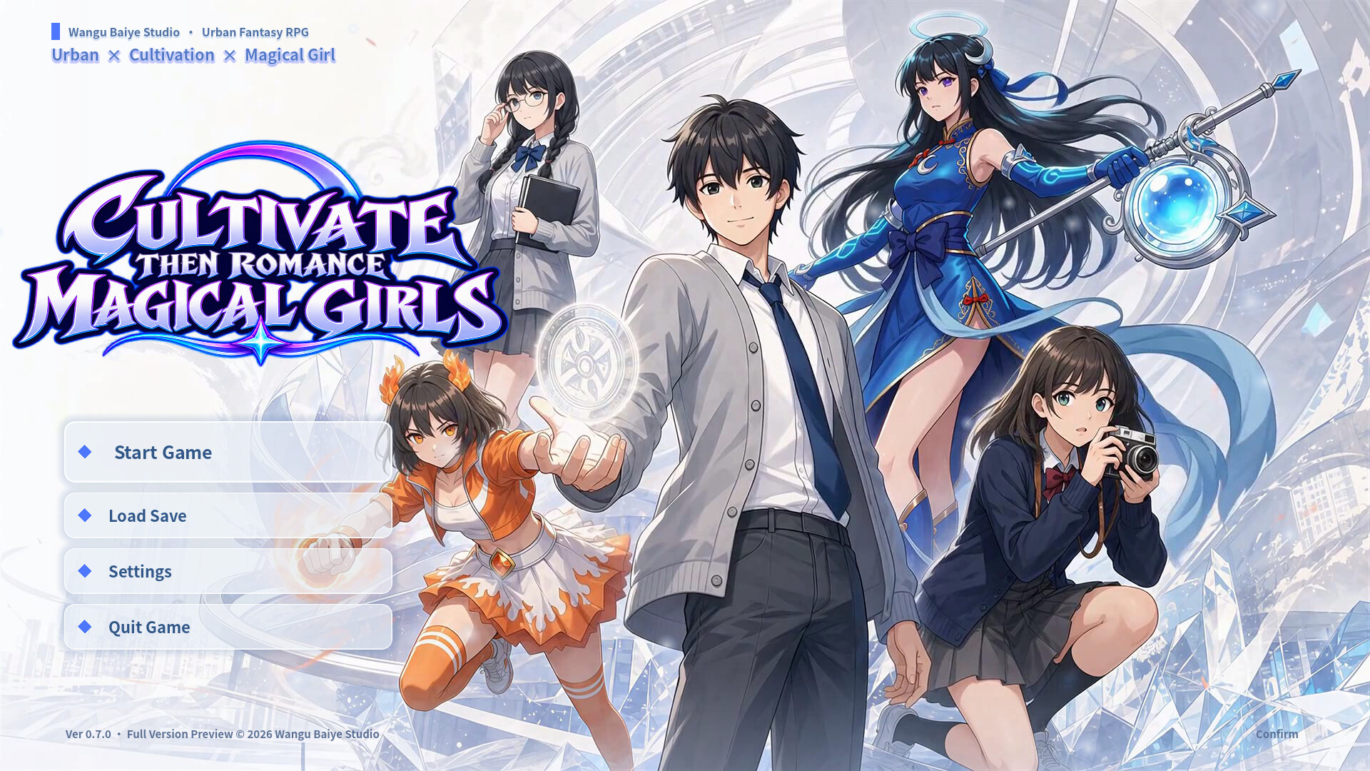修仙，然后攻略魔法少女 trailer