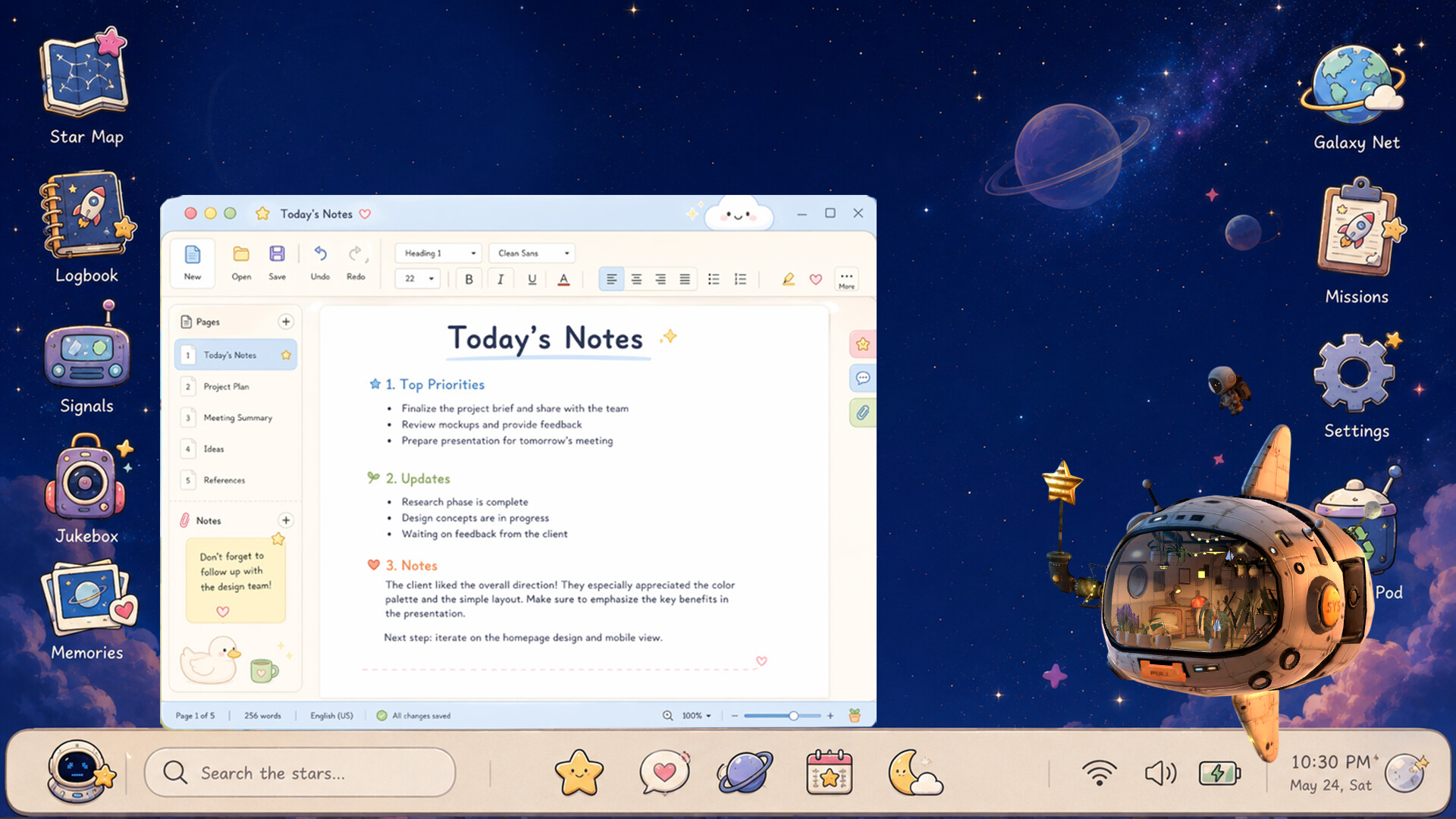 THE ASTRONAUT Desktop Idle trailer