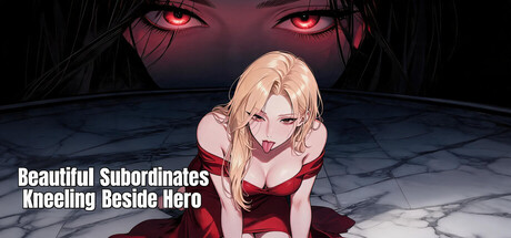 Cover art from Beautiful Subordinates Kneeling Beside Hero