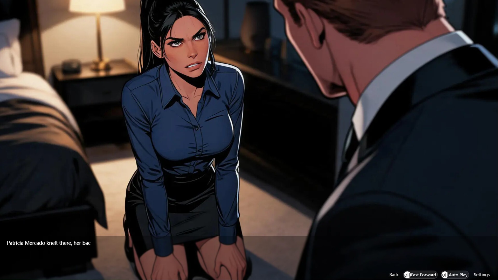 Beautiful Subordinates Kneeling Beside Hero screenshot 2