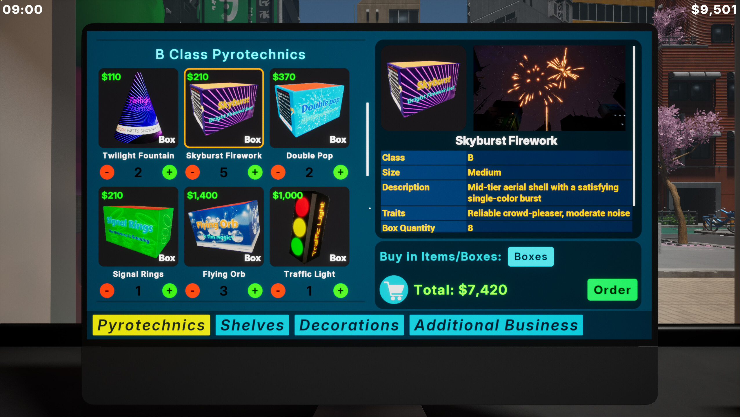 Firework Store Simulator screenshot 3