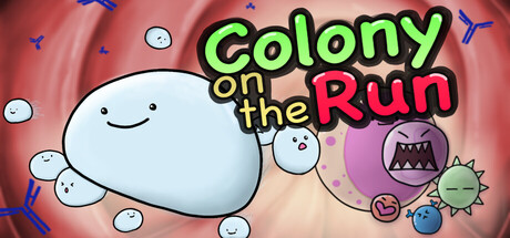 Cover art from Colony on the Run