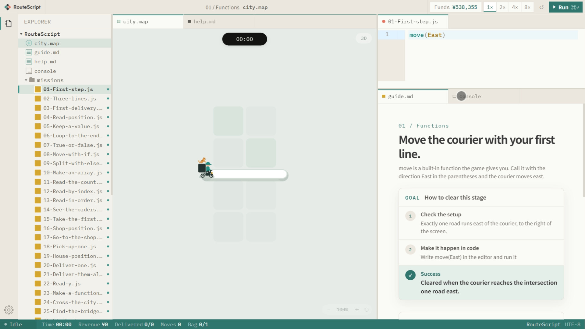 RouteScript screenshot 3