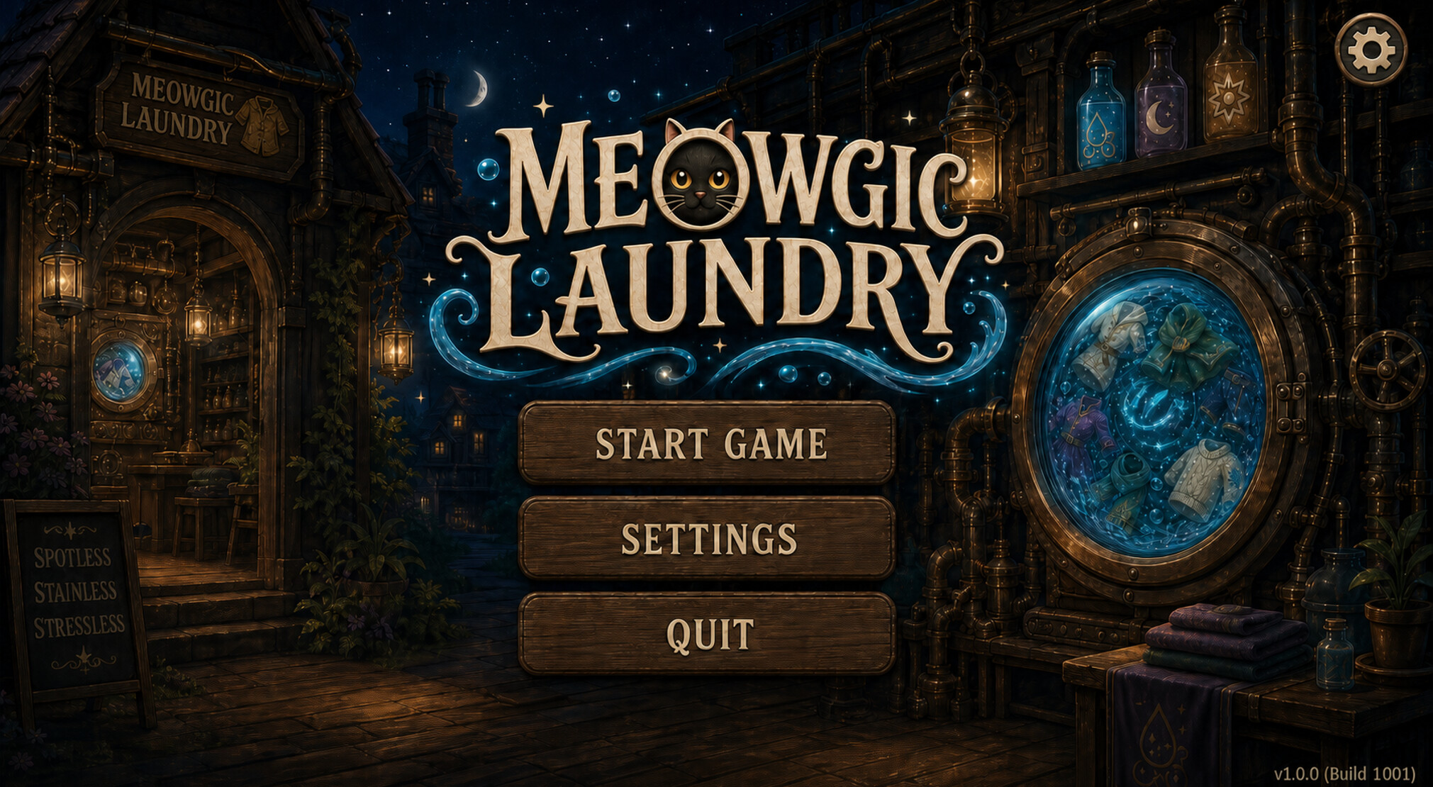 Meowgic Laundry screenshot 1