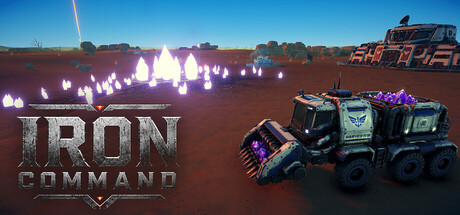 Cover art from Iron Command