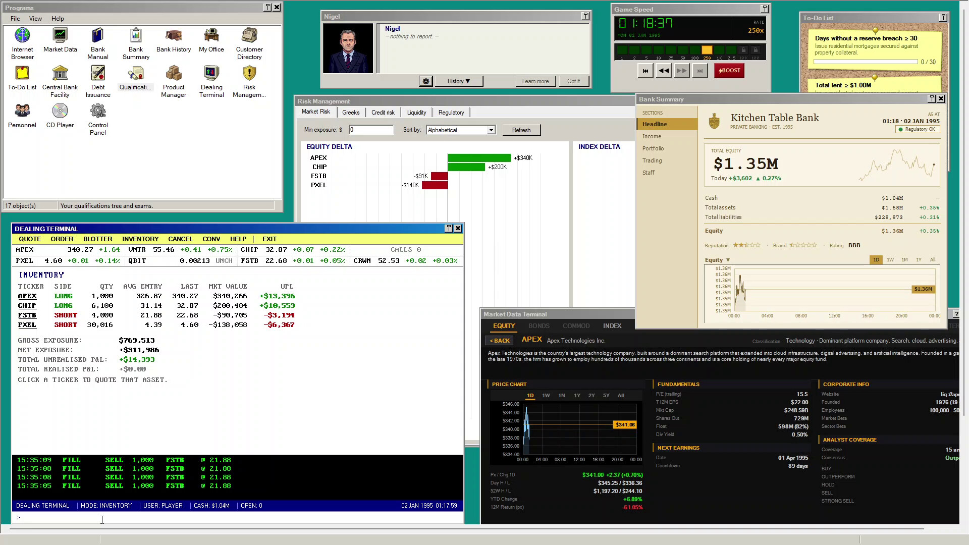 Liquidity trailer