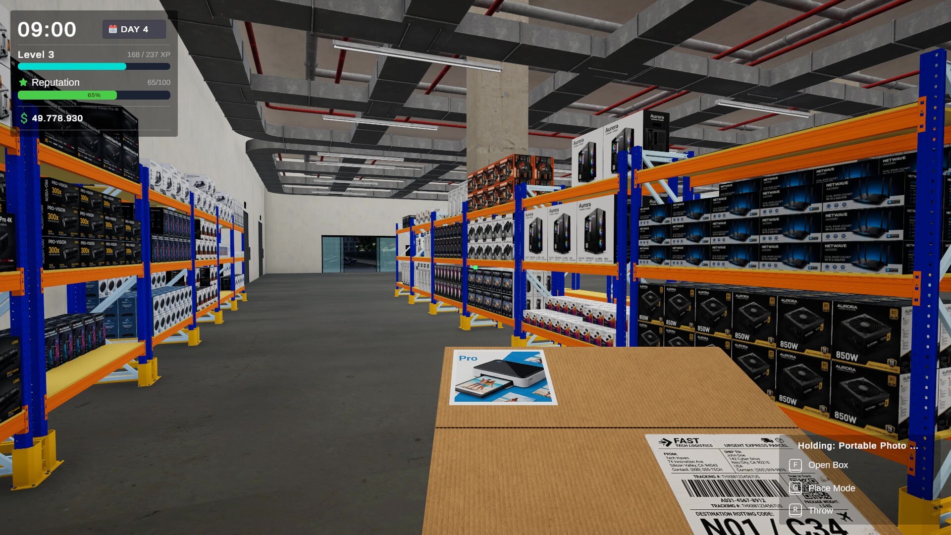 Electronics Depot Simulator trailer