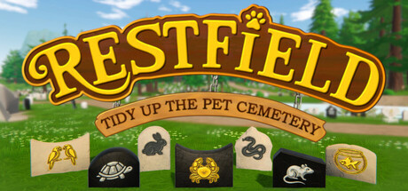 Cover art from Restfield: Tidy Up the Pet Cemetery