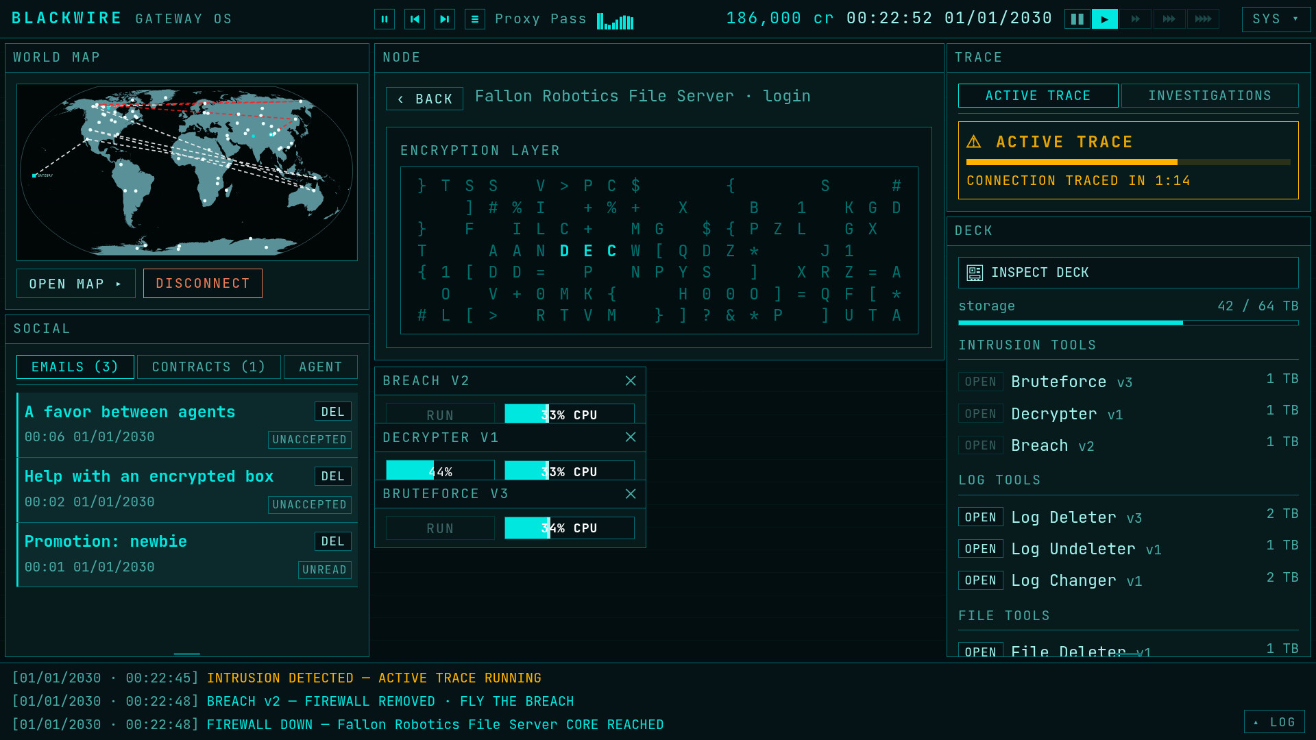 Blackwire screenshot 3