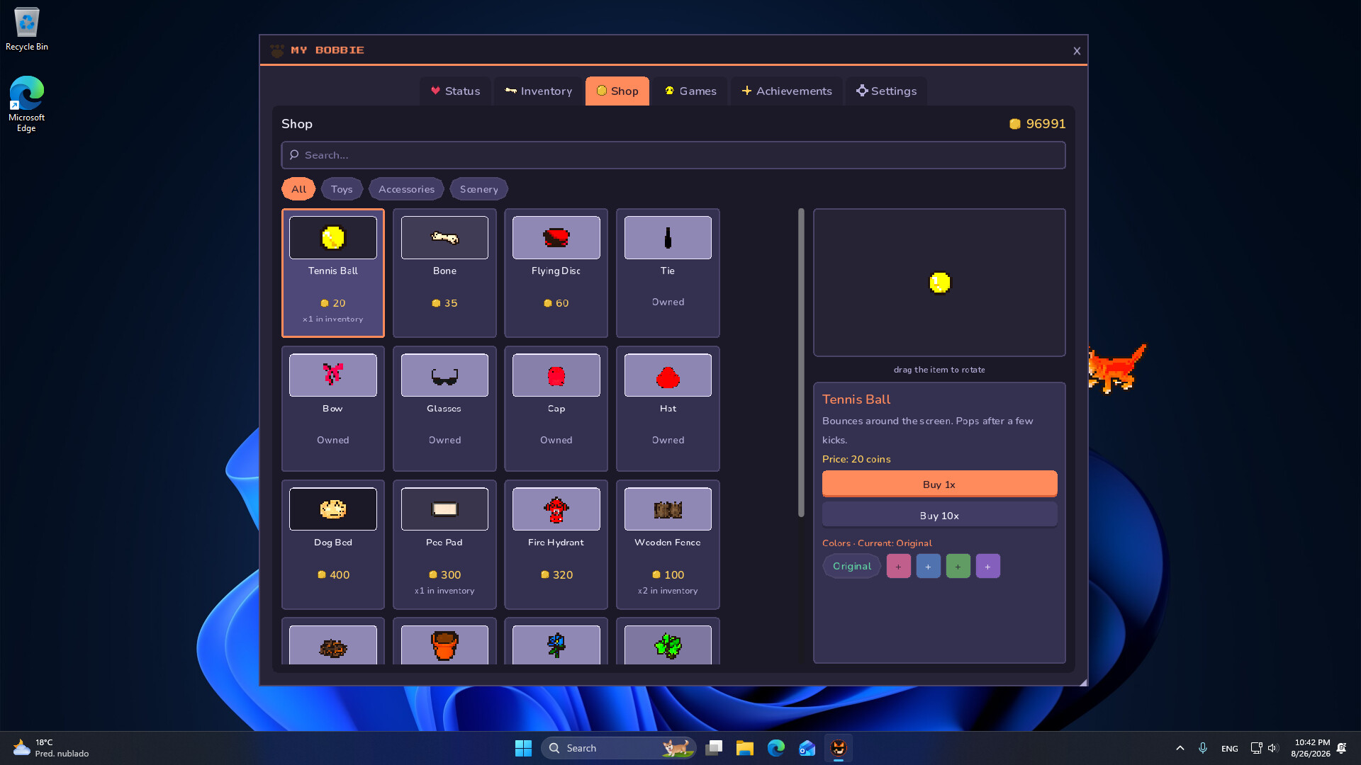 Pawper: Desktop Pet screenshot 4