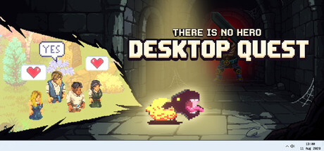 Cover art from There is no HERO: Desktop Quest