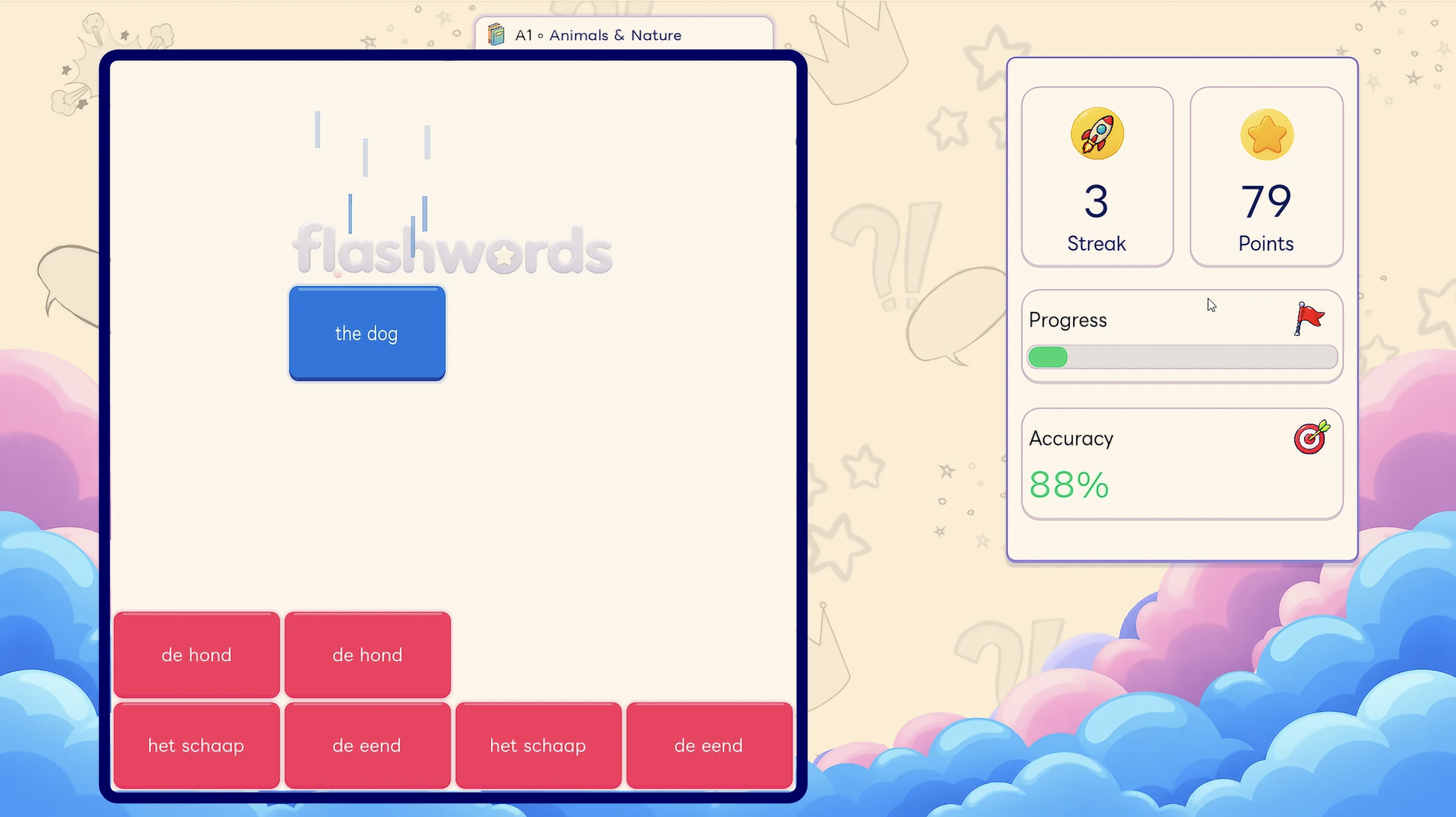 FlashWords: Wordfall screenshot 2