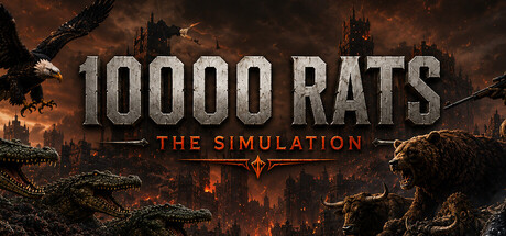 Cover art from 10000 Rats: The Simulation