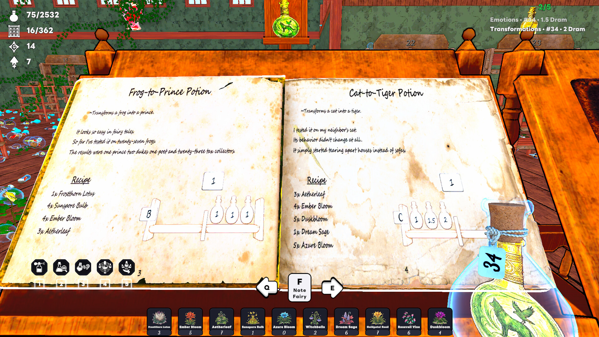 Alchemist's Books: Sorting the Old Alchemist's Storage screenshot 3