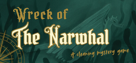 Cover art from Wreck of The Narwhal: A Cleaning Mystery Game