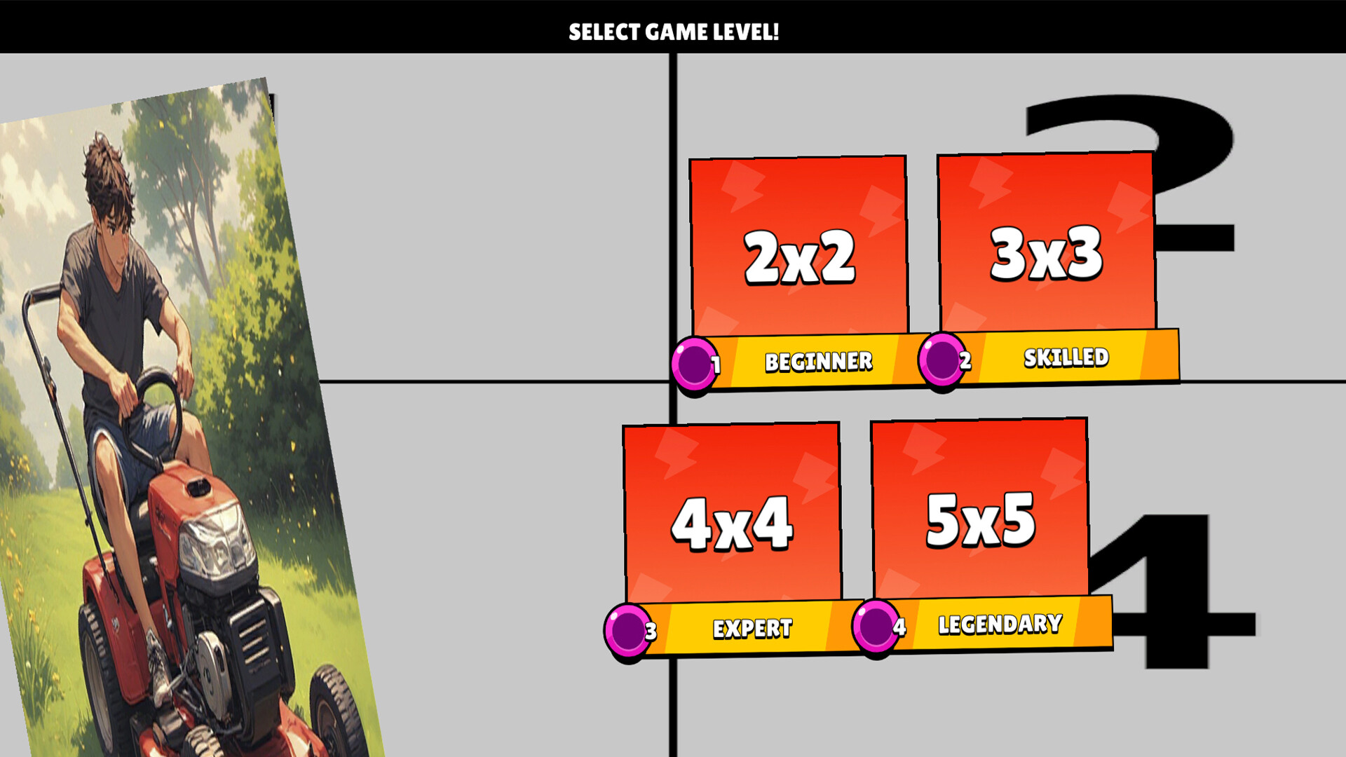Lawnmower Puzzle screenshot 4