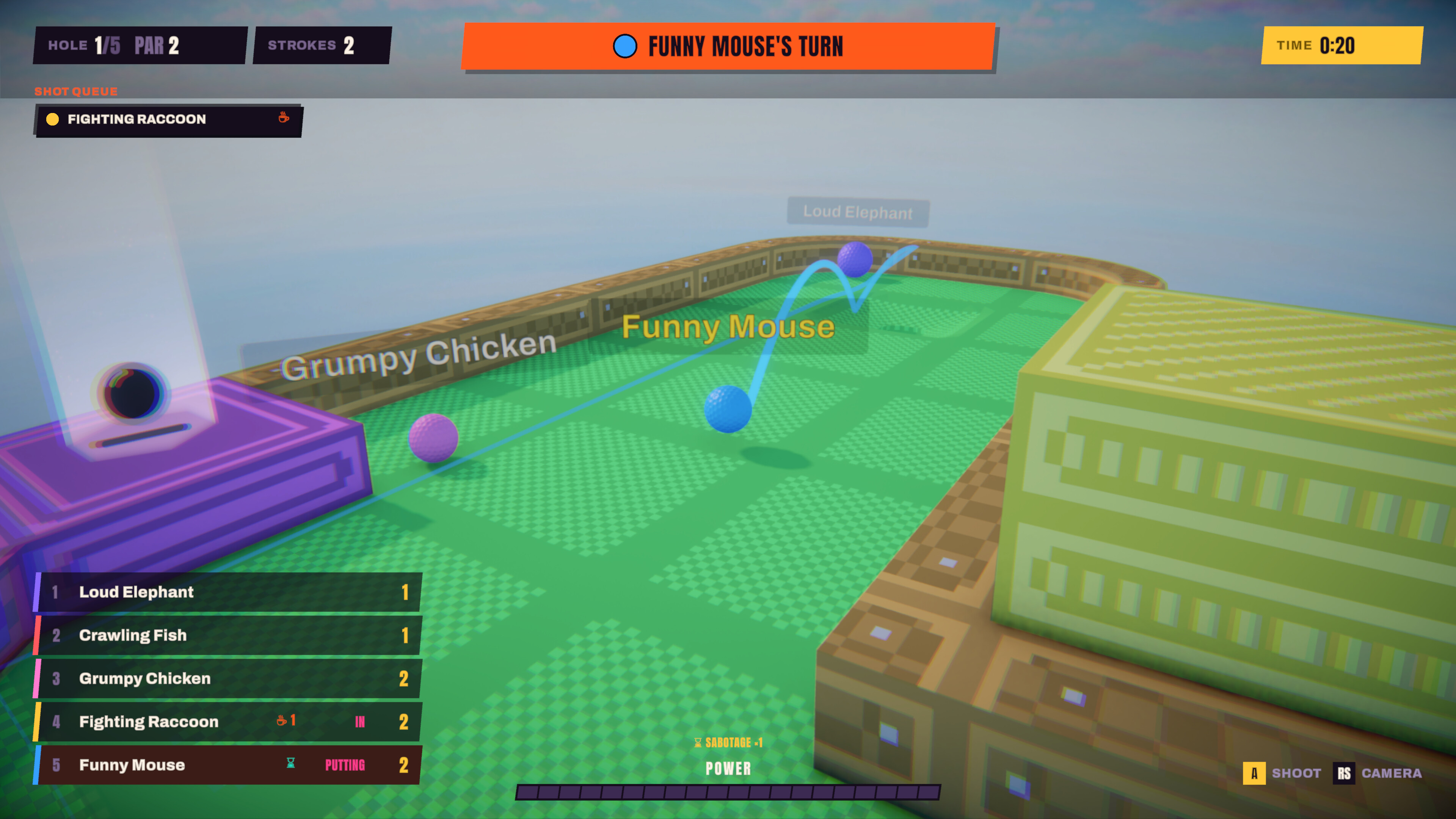 Sudden Death Golf screenshot 2