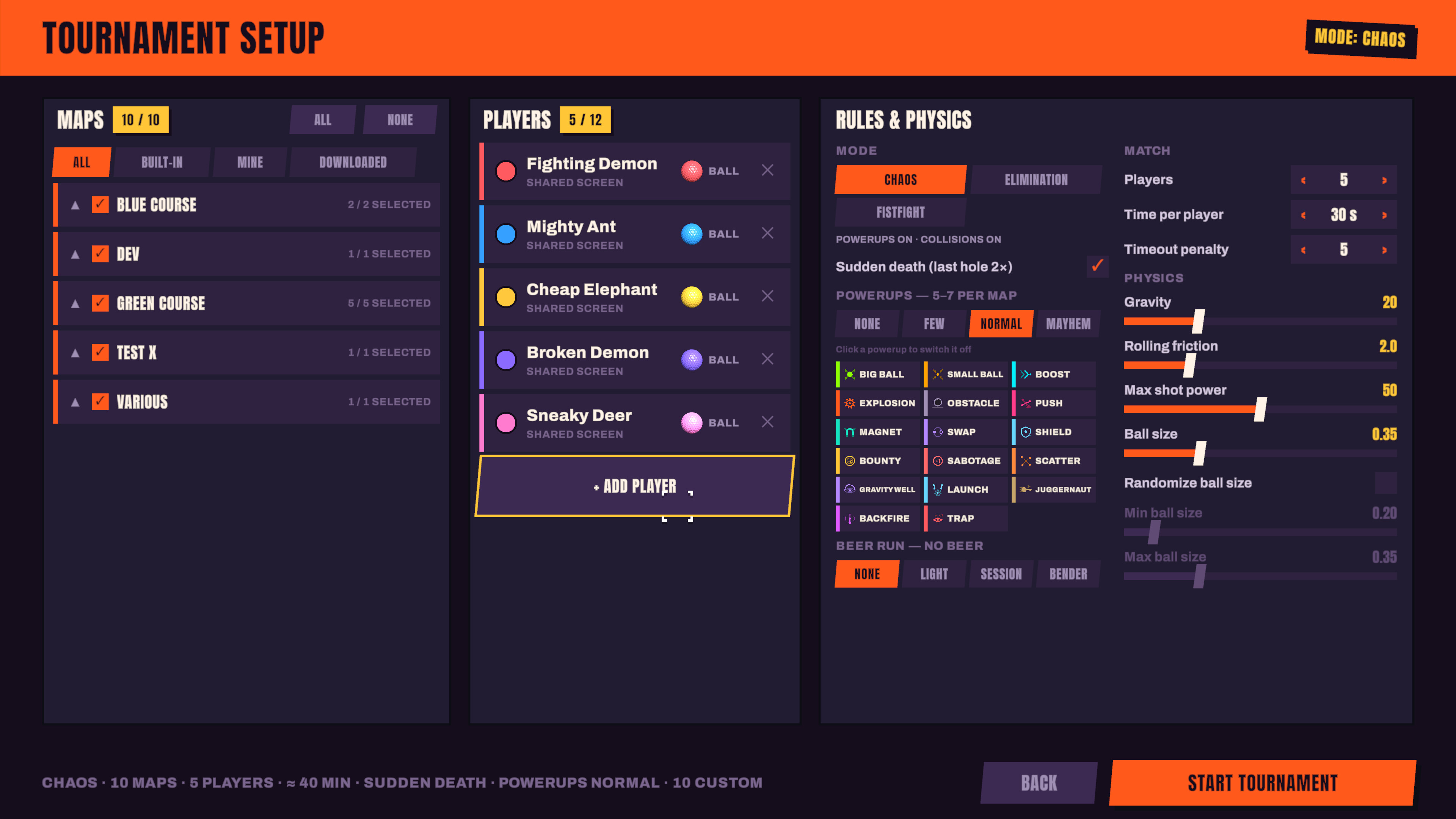 Sudden Death Golf screenshot 4